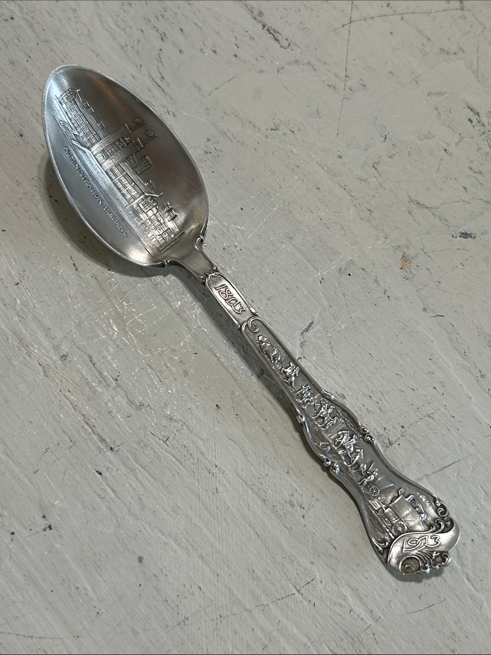 Sterling Commemorative Souvenir Spoon